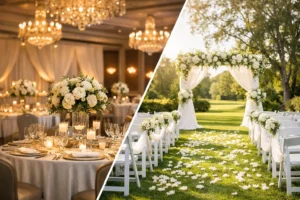 Hotel Ballroom or Garden Wedding?