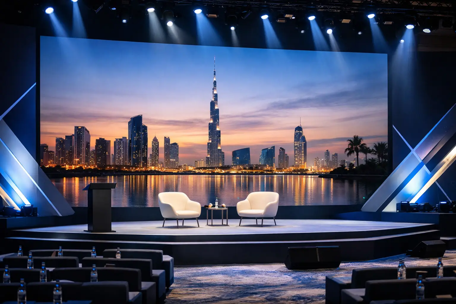Best Conference Stage Design for Dubai Events