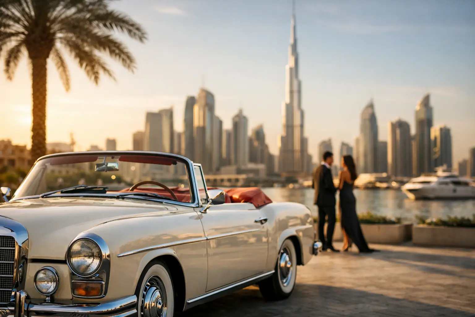 Vintage Car Rental for Events in Dubai