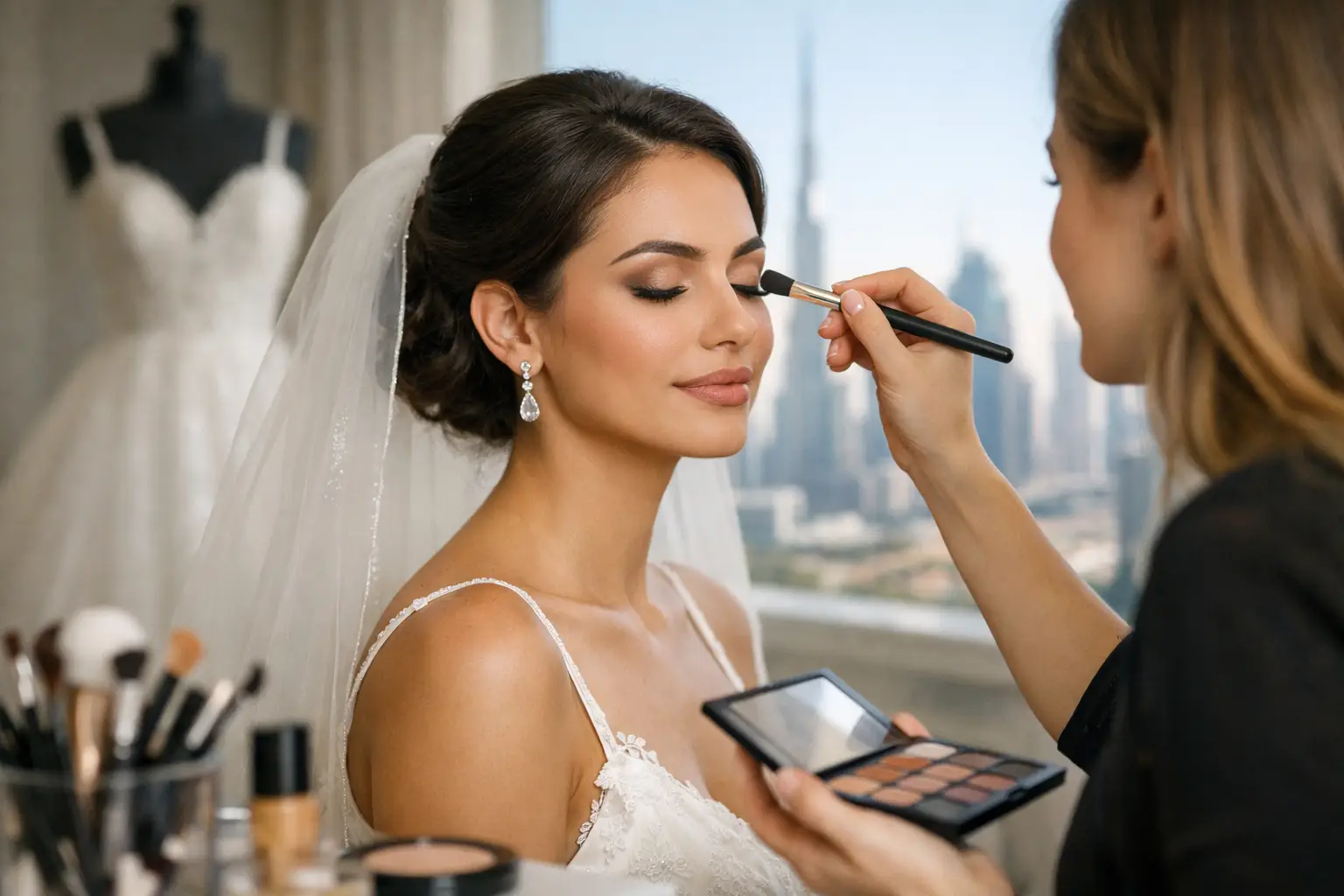 When to Book a Wedding Makeup Artist in Dubai